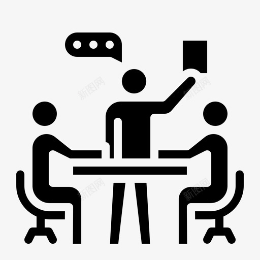 讨论会议小组svg_新图网 https://ixintu.com 会议 讨论 讨论会 小组 小组会 会议桌 桌子 团队 家庭 办公室
