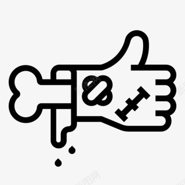 类僵尸万圣节手图标