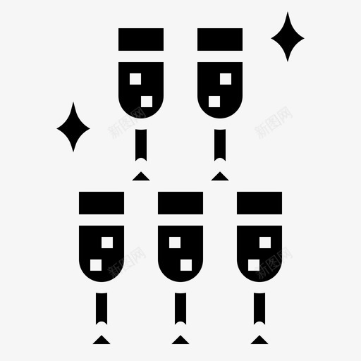 酒杯酒瓶子svg_新图网 https://ixintu.com 酒杯 酒瓶子 酒酒