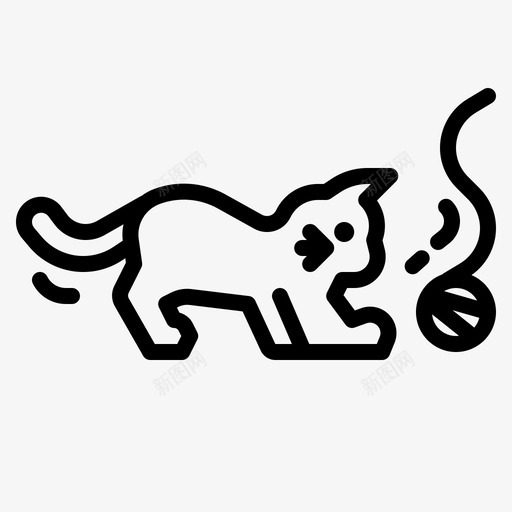 猫人宠物svg_新图网 https://ixintu.com 人人 宠物 游戏 家庭 活动 大纲