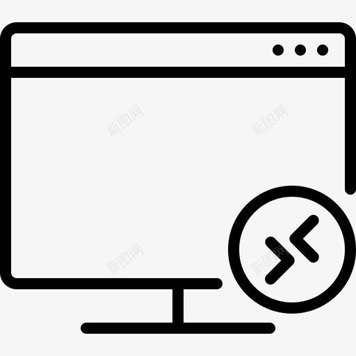 远程桌面连接rdpsvg_新图网 https://ixintu.com 远程 桌面 连接 计算机 技术 概述 部分