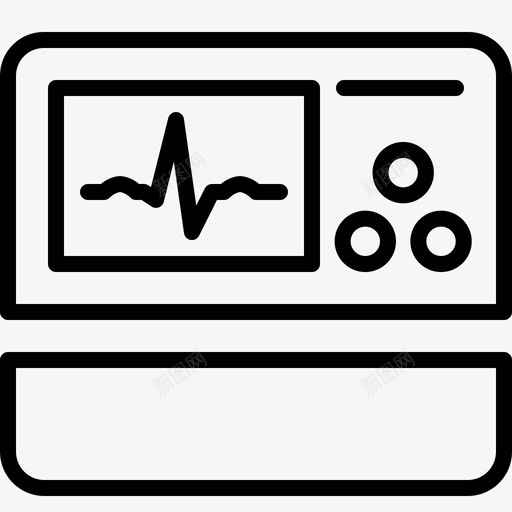 心电图心脏病学心电图监护仪svg_新图网 https://ixintu.com 心电图 心脏 心脏病 病学 监护仪 心跳 屏幕 医学 大纲 第卷 部分