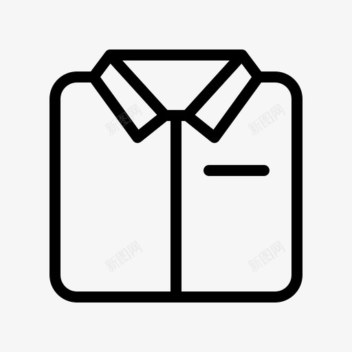 衬衫服装正式svg_新图网 https://ixintu.com 衬衫 服装 正式 办公室 人员 工人 父亲节 大纲