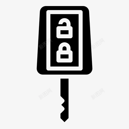 车钥匙电子安全svg_新图网 https://ixintu.com 钥匙 电子 安全 工具 交通工具 驾校 标志