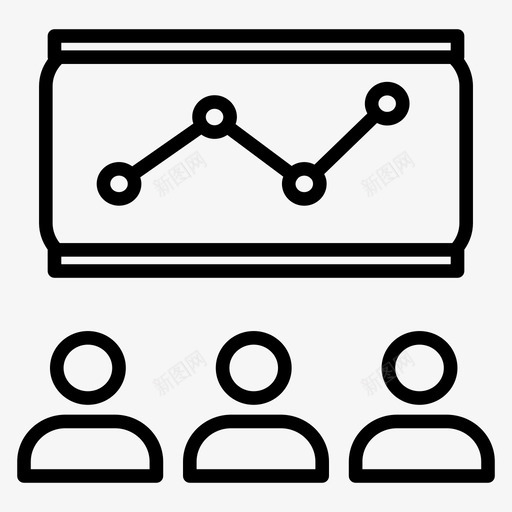 演示分析解释svg_新图网 https://ixintu.com 演示 分析 解释 增长 会议 人员