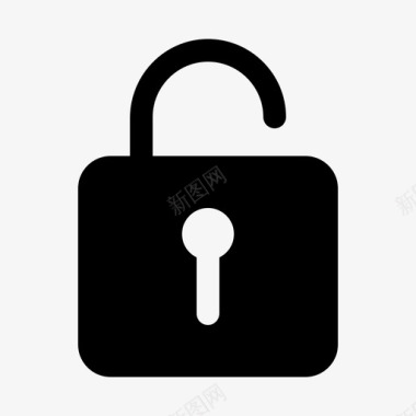 锁密码储物柜图标