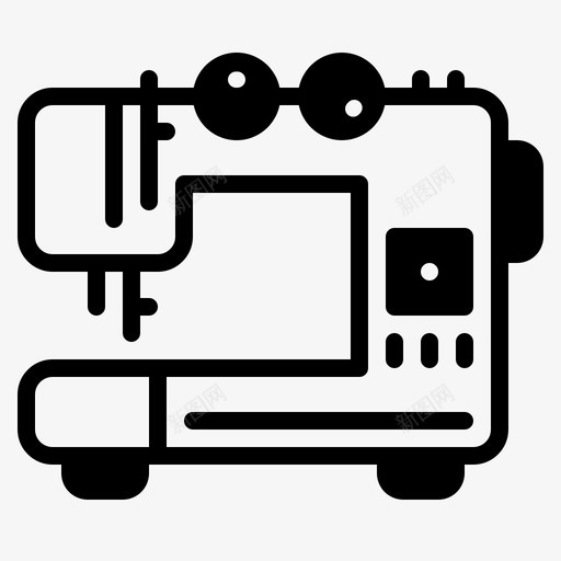 缝纫工艺机器svg_新图网 https://ixintu.com 工艺 缝纫 缝纫工 机器 裁缝 艺术
