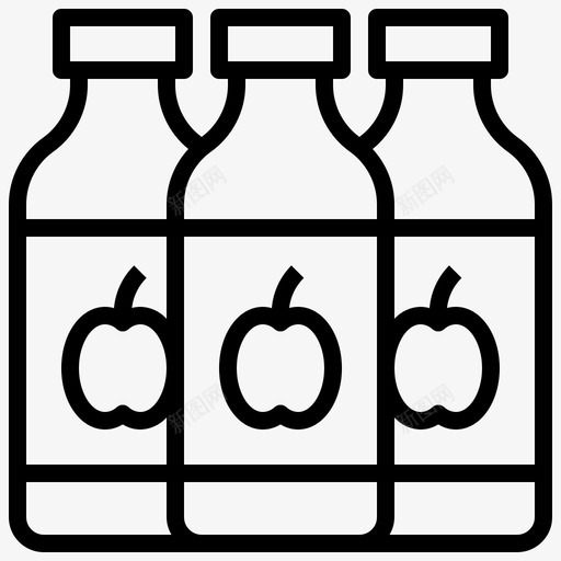 苹果汁饮料新鲜svg_新图网 https://ixintu.com 苹果汁 果汁饮料 新鲜 健康食品 提神 食品 配送
