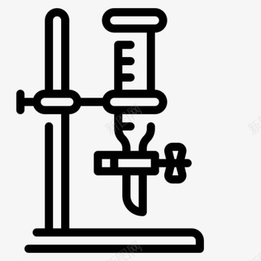 滴定管化学实验图标