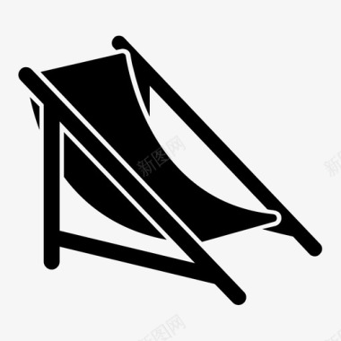 扶手椅家具旋转椅图标