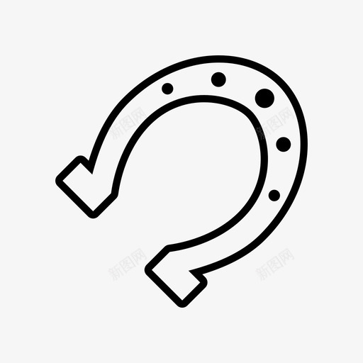 马蹄铁农场鞋svg_新图网 https://ixintu.com 马蹄铁 农场
