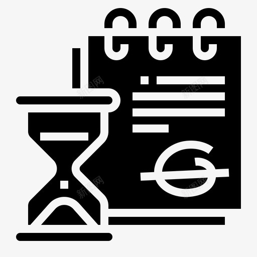 期限合同沙漏svg_新图网 https://ixintu.com 财产 期限 合同 沙漏 时间 不动产