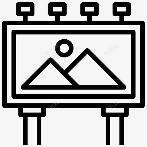 广告牌广告公告svg_新图网 https://ixintu.com 广告 广告牌 公告 海报 品牌