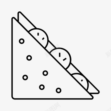 三明治吃食物图标
