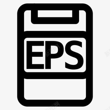 eps格式数据扩展名图标