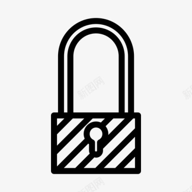 挂锁密码用户界面图标