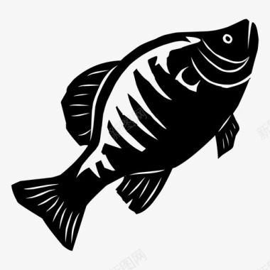 白鱼白鱼派厨师鱼图标