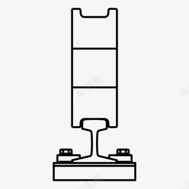 轨道工业机械零件图标