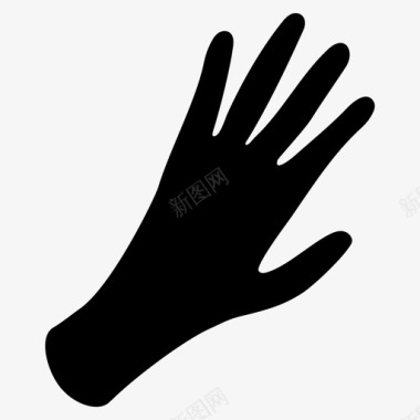 人手身体手指图标