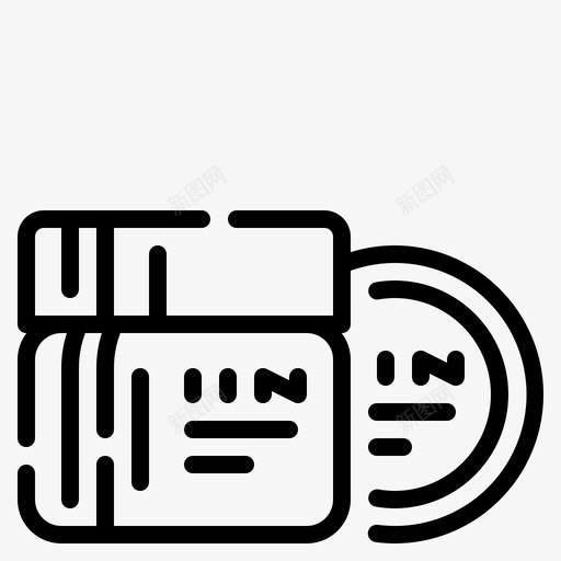锅碗桶svg_新图网 https://ixintu.com 锅碗桶 打包 包装 产品包装