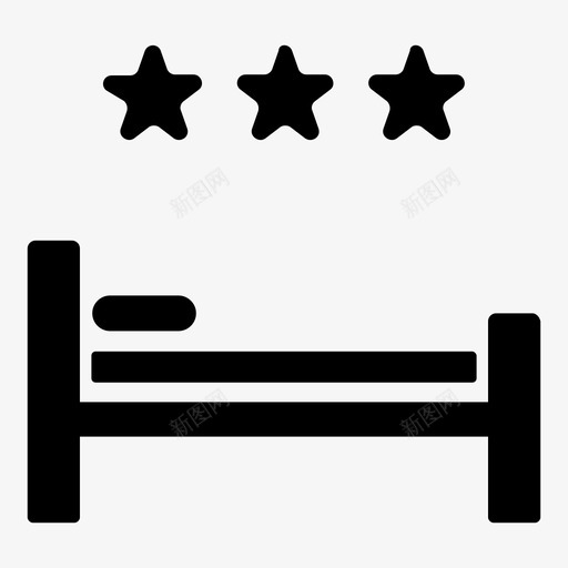 酒店床卧室svg_新图网 https://ixintu.com 酒店 卧室 等级 睡眠 星级酒店 服务 设置