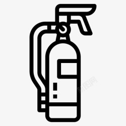 应急情况调查灭火器紧急情况火灾高清图片