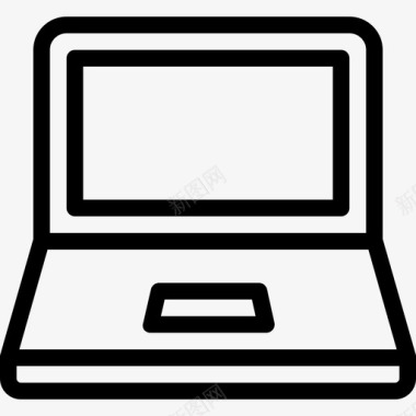 电脑桌面屏幕笔记本电脑图标