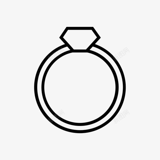 戒指精致设计师svg_新图网 https://ixintu.com 珠宝 戒指 精致 设计师 装饰品 图标