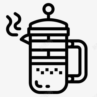 法文出版社博登咖啡机图标