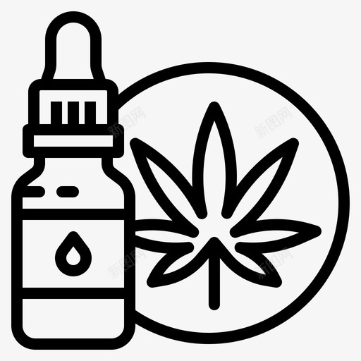 大麻酚油cbd滴管svg_新图网 https://ixintu.com 大麻 酚油 滴管 生产线