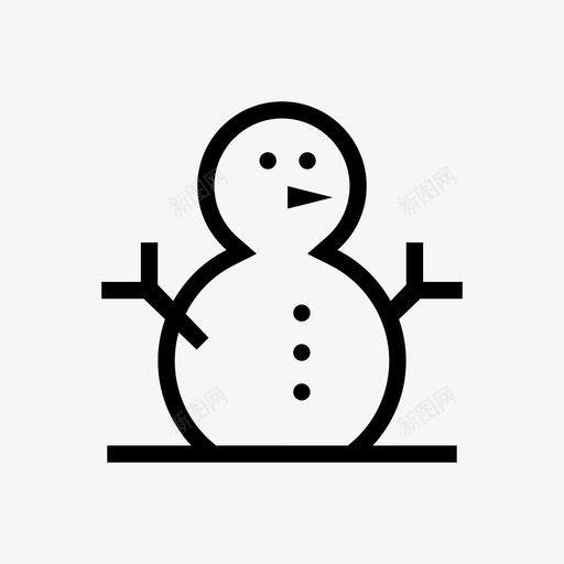雪人圣诞节家庭svg_新图网 https://ixintu.com 假期 雪人 圣诞节 家庭 冬天