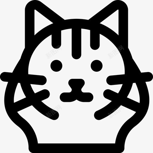 布娃娃品种猫svg_新图网 https://ixintu.com 品种 布娃娃 猫猫 宠物