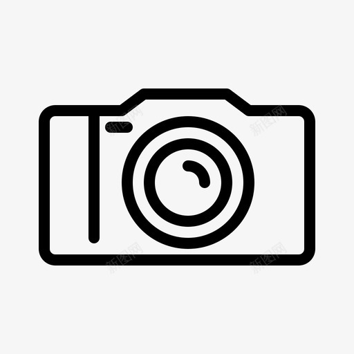 中等格式相机数码相框svg_新图网 https://ixintu.com 相机 中等 格式 数码 相框 照片 专业 复古 收集 轮廓