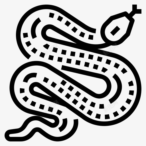 蛇神话符号svg_新图网 https://ixintu.com 神话 符号 占星术 轮廓
