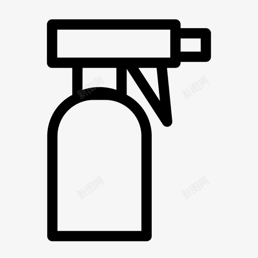 清洁喷雾洗涤剂塑料瓶svg_新图网 https://ixintu.com 喷雾 清洁 洗涤剂 塑料瓶 瓶水