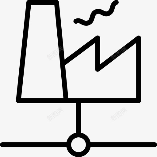 远程办公工厂制造svg_新图网 https://ixintu.com 远程 办公 工厂 工厂制 制造 工作 停止 病毒 轮廓 图标