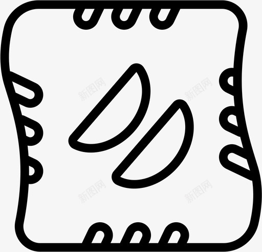 糕点面包房面包svg_新图网 https://ixintu.com 面包 糕点 面包房 小面包 食品
