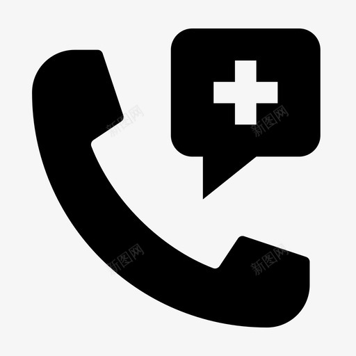 医疗帮助呼叫紧急情况svg_新图网 https://ixintu.com 医疗 帮助 呼叫 紧急 情况 健康 电话 冠状 病毒 图标