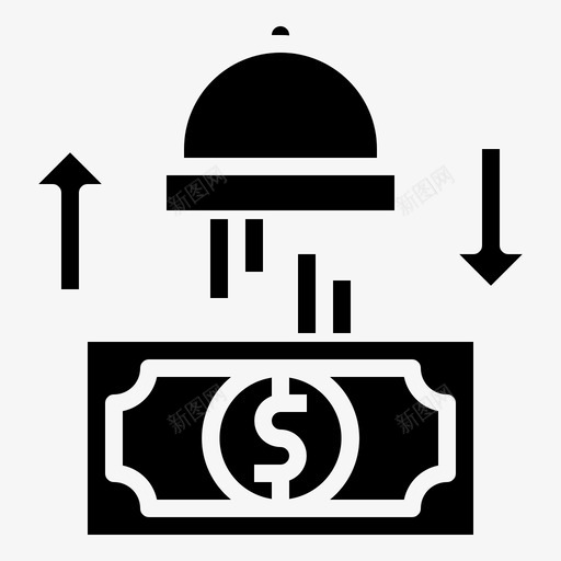 付款卡现金svg_新图网 https://ixintu.com 付款 卡现 金钱 食物 递送 雕文