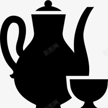 茶具杯壶图标