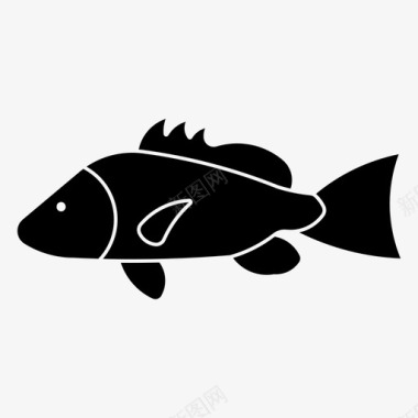 鲷鱼动物鱼图标