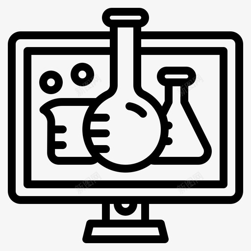 实验室化学计算机svg_新图网 https://ixintu.com 实验室 化学 计算机 科学 大纲 在线学习