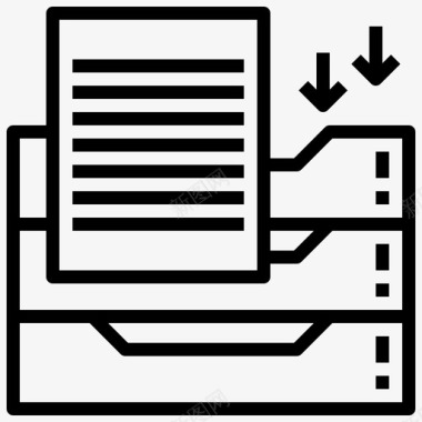 采购产品纸托盘纸托盘文件和文件夹图标