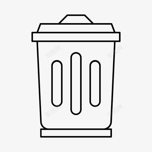 垃圾箱商业教育svg_新图网 https://ixintu.com 垃圾箱 教育 商业 垃圾桶 大纲 第卷