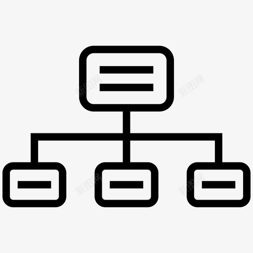 层次结构图表站点地图svg_新图网 https://ixintu.com 结构 层次 结构图 图表 站点 地图 工作流 图标 集行 样式