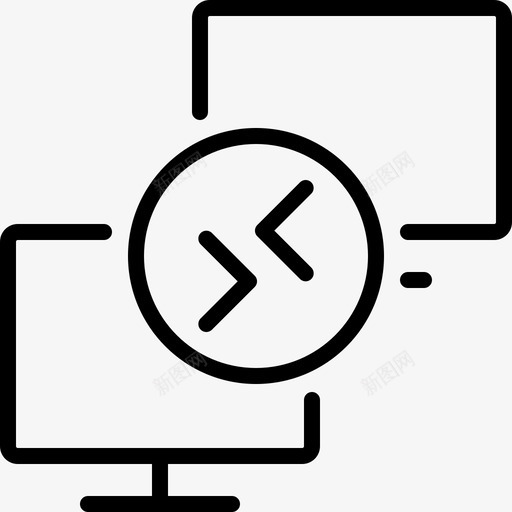 远程桌面连接rdpsvg_新图网 https://ixintu.com 远程 桌面 连接 计算机 技术 概述 部分