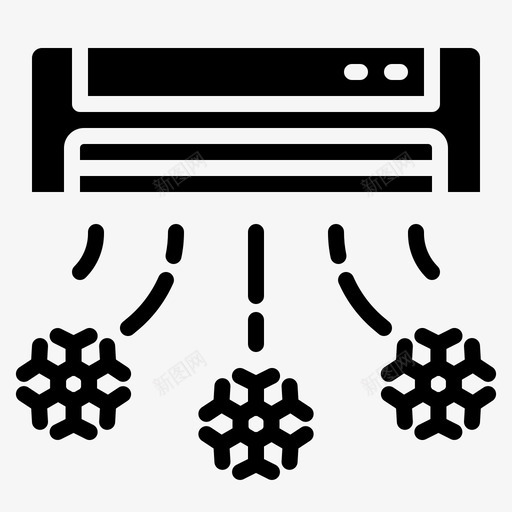 空调暖气清爽svg_新图网 https://ixintu.com 空调 暖气 清爽 家庭 办公