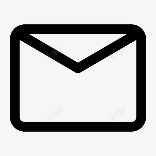 邮件元素信封svg_新图网 https://ixintu.com 邮件 元素 信封 信件 基本 大纲