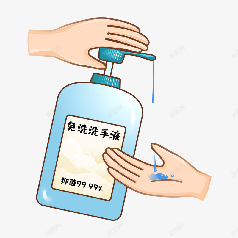 勤洗手png免抠素材_新图网 https://ixintu.com 手部消毒 洗手 洗手宣传海报