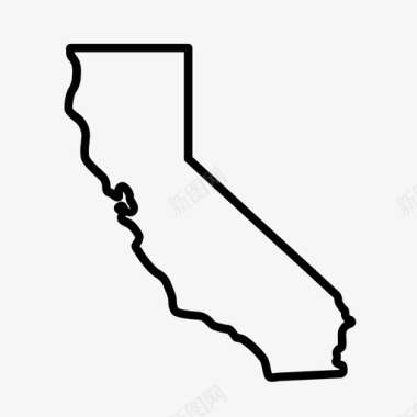 加利福尼亚州加利福尼亚州图标